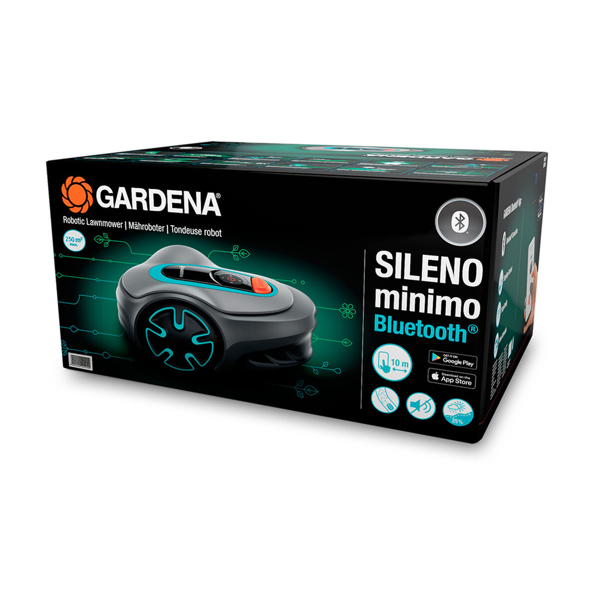 Plæneklipperrobot Gardena Smart Sileno 15201-34 250 m